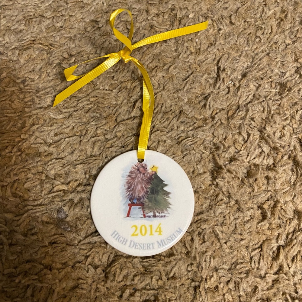 ‼️FREE with any order‼️ Porcupine cuteness!! Bend high desert museum ornament